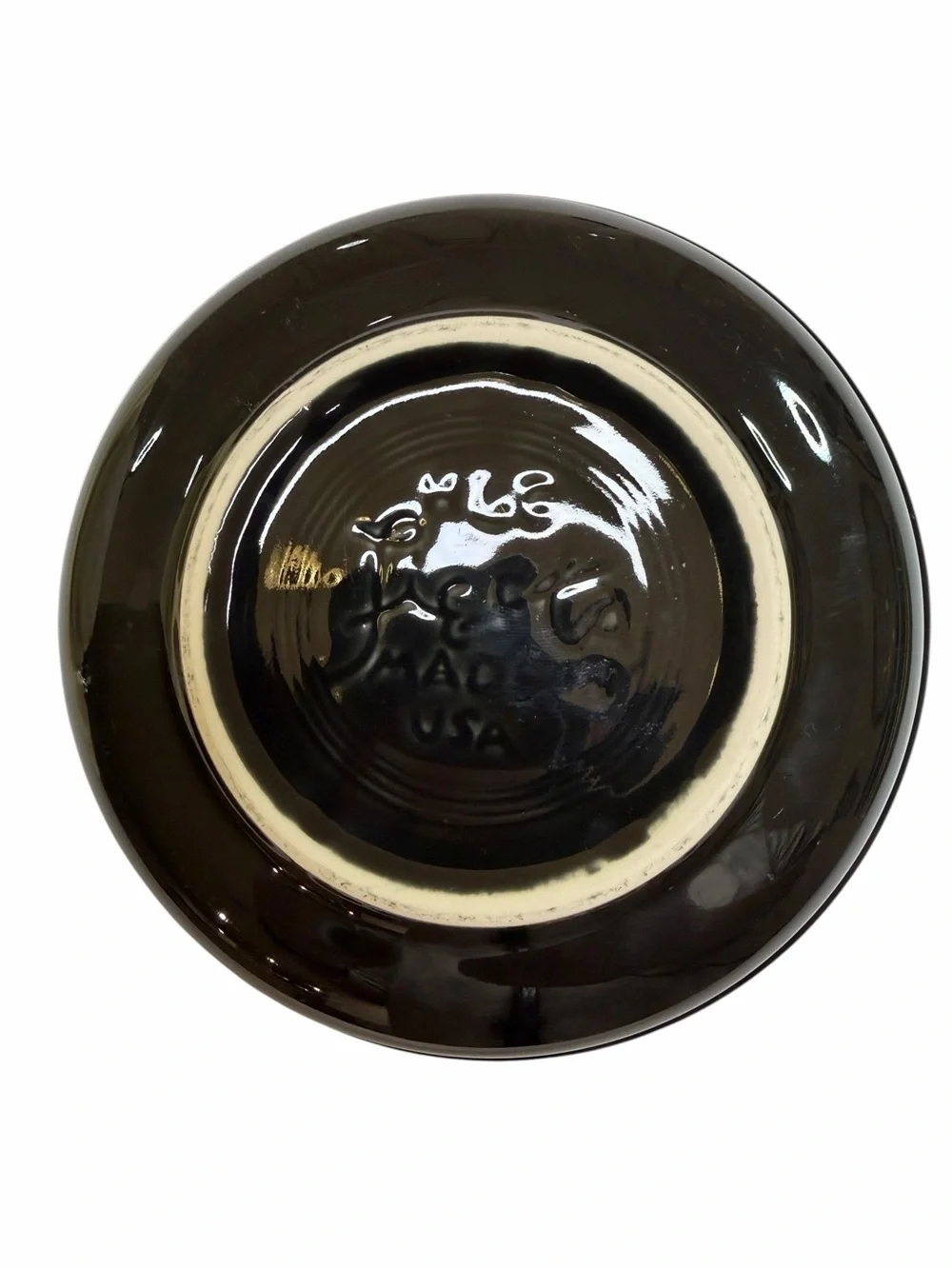 Vintage Fiestaware Retired Black Soup/Cereal Bowl
